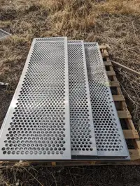Stainless and aluminum panels