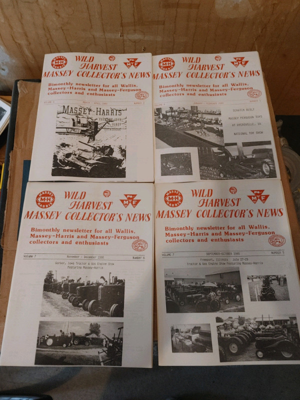 Wild Harvest Massey Harris Collector's News Magazine


 

 in Magazines in Brockville - Image 3