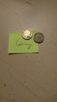 OBO Federal Republic of Germany 5 Pfennig coin