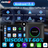 QCM6125 CarlinKit Smart TV Box CarPlay Ai Box Android 13 8G 128G