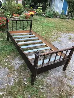 Antique country couch, View more