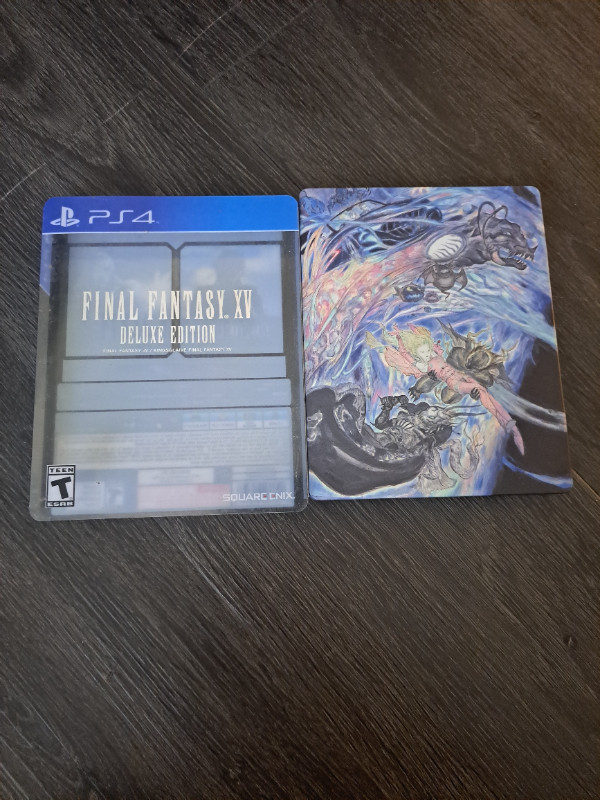 Final Fantasy XV Deluxe Edition with Kingsglaive for PS4 in Sony Playstation 4 in Edmonton - Image 2