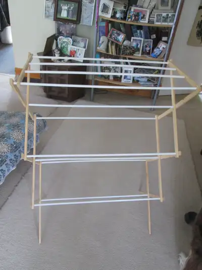 clothes drying rack., View more