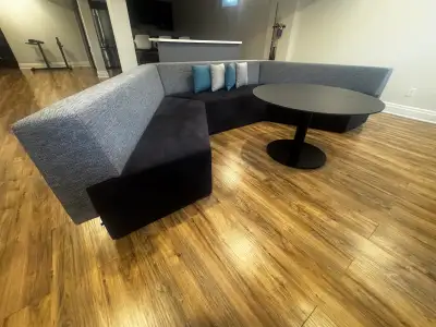 Artopex Downtown Series Lounge Collection ($1,000) 3 piece sectional -each piece measures 72”wide -o...