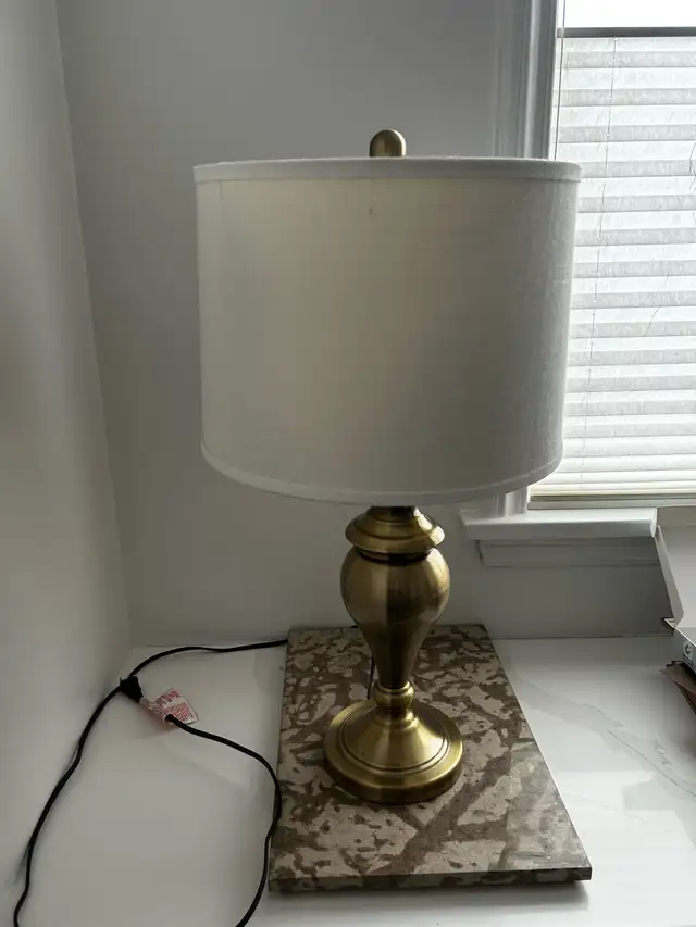 gold/cream table lamp64866533006722120