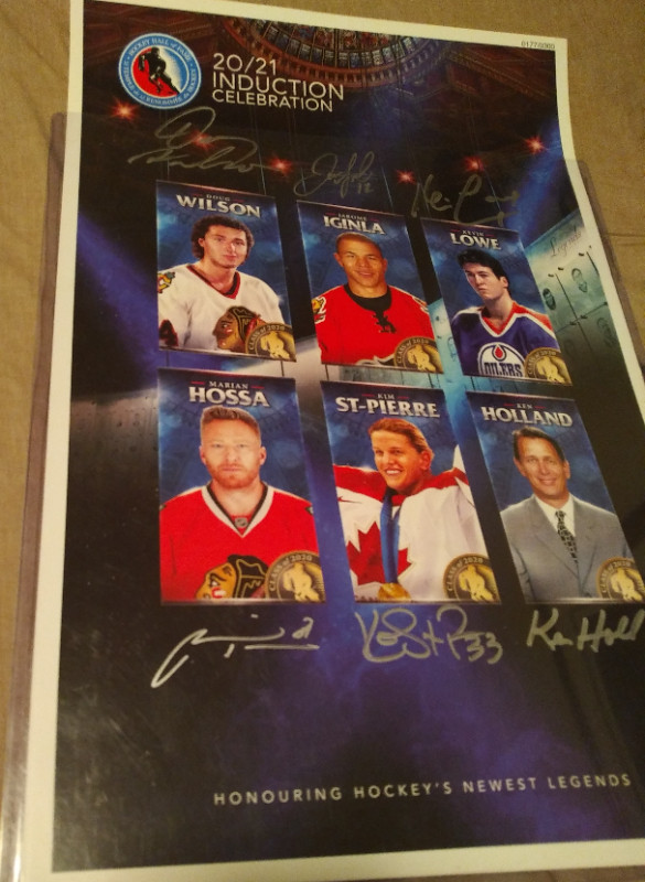 NHL Sundine Orr Bossy Sundine Framed or Jays Gretzky Bobblehead in Arts & Collectibles in City of Toronto