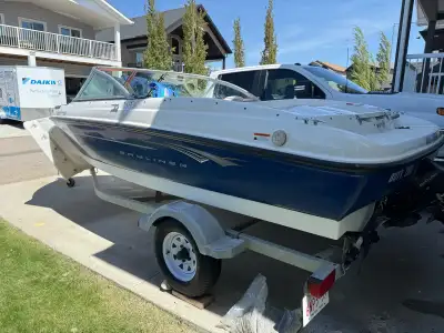 Selling our 2010 Bayliner BR175, a sleek bowrider boat (seats 6) powered by a 3.0L engine, great on...
