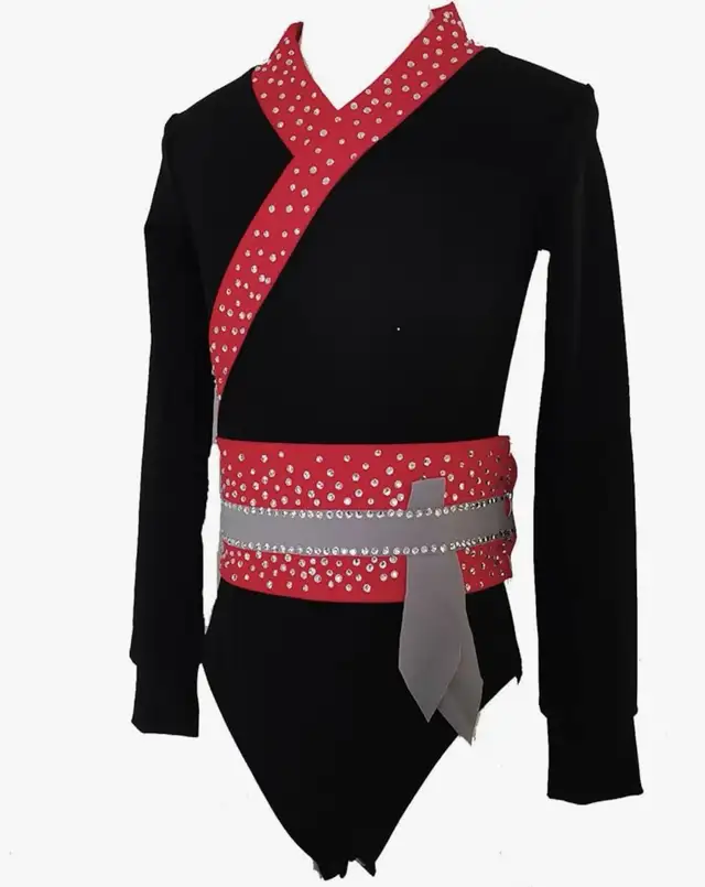 Boys  Figure Skating competition body Suit 12-14 slim in Costumes in Calgary - Image 2