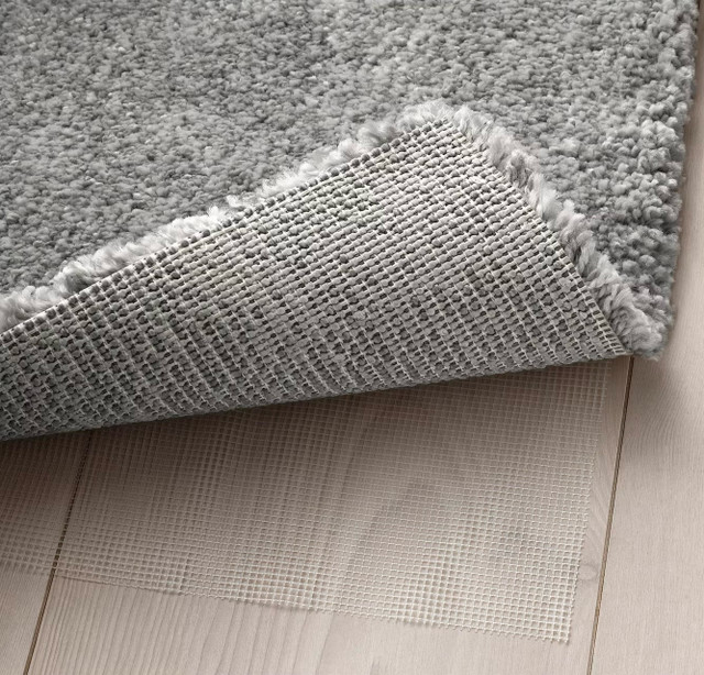 IKEA Gray Area Rug 80*150cm in Rugs, Carpets & Runners in Winnipeg - Image 2