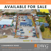 FOR SALE: Commercial Auto Repair Garage Building and Business