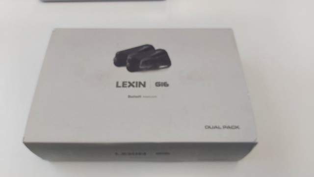 LEXIN 2pcs G16 Motorcycle Bluetooth Headset with Headlamp/SOS in Other in City of Toronto - Image 2