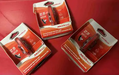 Movelo USB Rechargeable Rear Bike Light, View more