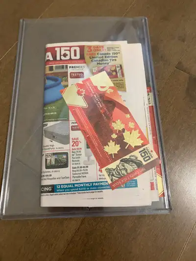 Canadian Tire 150th 10 cent bill, View more