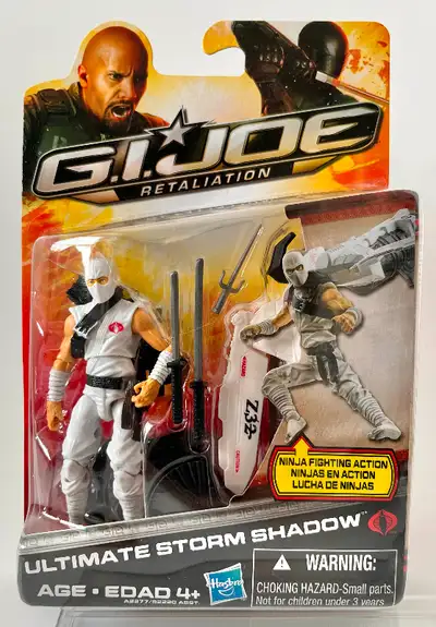 GI JOE Retaliation Ultimate Storm Shadow Hasbro 2012. New in package. Check out my other listings fo...