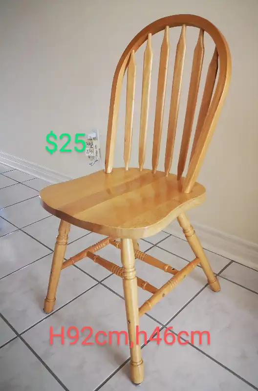 folding wooden chairs, wooden chairs, stool, in Chairs & Recliners in Markham / York Region - Image 5