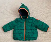 Triceratops Puffer Jacket…Warm and Fun