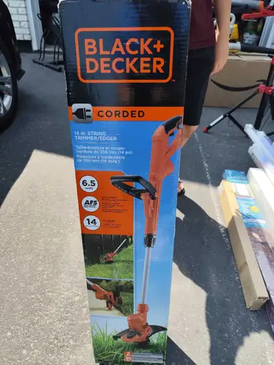 Black and Decker String Trimmer, View more