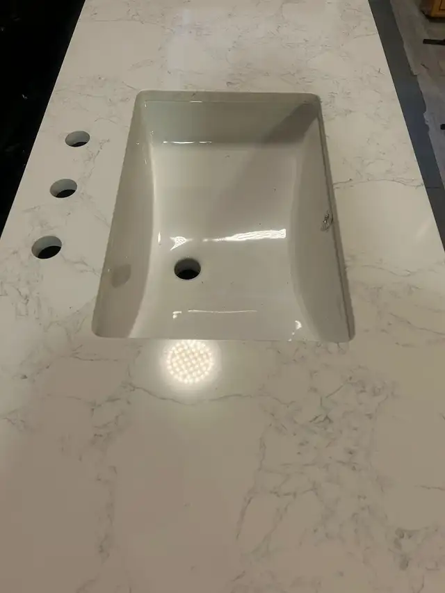 BRAND NEW 48” W Bath Vanity  with White Engineered Stone Top in Cabinets & Countertops in Oakville / Halton Region - Image 7