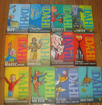 Roald Dahl Book Collection some with audio CDs and DVDs