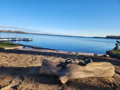 Lakefront Cottage with Hot tub on Lake Couchiching, View more