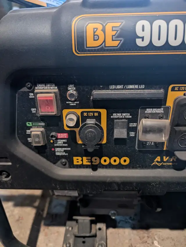 BE Power Equipment 9000/6300W Gas Generator in Power Tools in Regina - Image 5