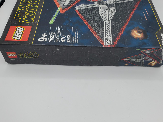 Star Wars Lego Sith TIE Fighter #75272 470pcs retired brand new dans Jouets et jeux  à Ouest de l’Île - Image 3
