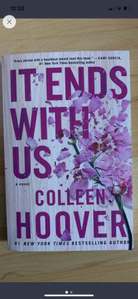 COLLEEN HOOVER’S ‘ IT ENDS WITH US ‘ NOVEL ! BRAMPTON ! 