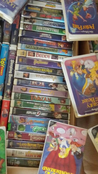 VHS Movies - 6 full boxes 232 movies