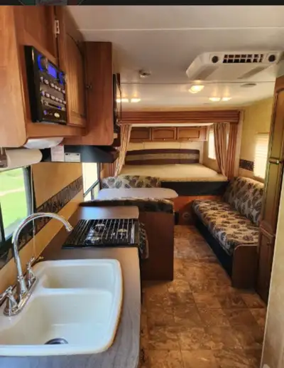 I'm selling my 2008 Jayco Feather Lite, a well-maintained travel trailer perfect for family adventur...