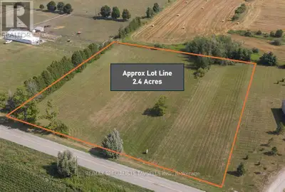Fantastic building lot in East Garafraxa located on paved road and close to Orangeville. Level with...