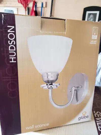 Wall sconce light by globe obo, View more