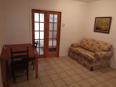 3-1/2, 1150 $ per month for rent. Near subway station Jolicoeur (green line), Laurendeau Street, at...