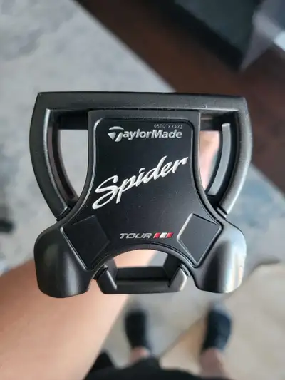 Taylormade Spider Tour Putter 34" For Sale Shaft: Stock Shaft Grip: Stock Super Stroke Pistol GTR 1....
