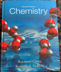 Sale Chemistry Book - Raymond Chang , Kenneth A. Goldsby