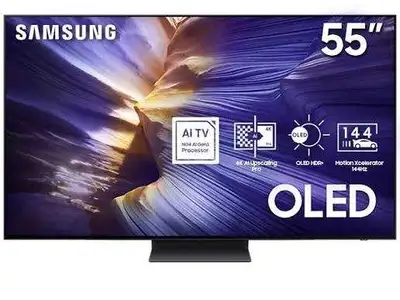 SAMSUNG 55" 4K SMART OLED TV (QN55S90F) MEGA CLEARANCE SALE, View more