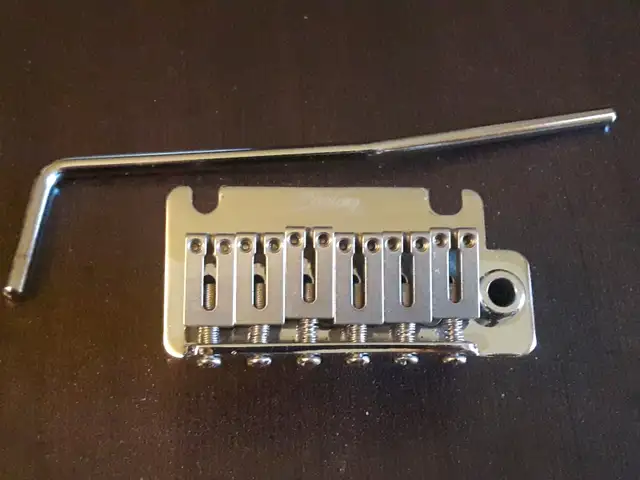 Sterling Guitar Strat Bridge in Guitars in Markham / York Region - Image 2