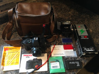 CAMERA AND ACCESSORIES FOR SALE-PENTAX P3N SLR 35 MM