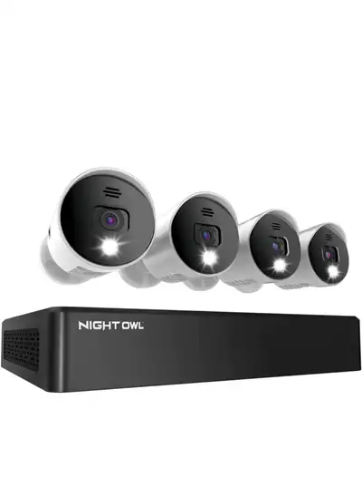 Night Owl Sp, Llc 8 Channel Bluetooth Video Home Security Cam, View more