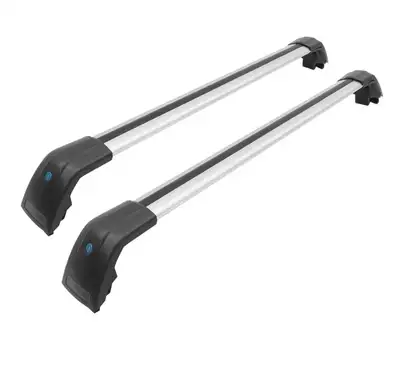 MotorFansClub Roof Rack Cross Bars Fit for VW Atlas Cross Sport Baggage Cargo Luggage Aluminum with...