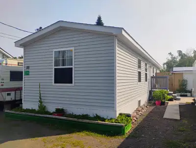 To be moved. the home is presently in Shediac 1999 Mini Home all redone in 2024, new roof , new floo...