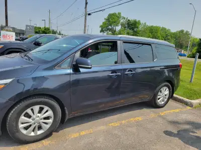This 2017 Kia Sedona. Clean CarFax History report. One owner. High KMs but all Highway driven. Ontar...