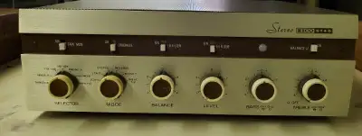 EICO ST40 STEREO TUBE AMPLIFIER ( RECAPPED AND NEW TUBE ), View more