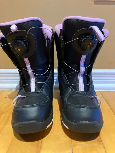 K2 Size 1 girls’ snowboard boots, View more