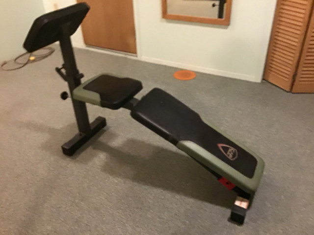 Weight bench.REDUCED!!! in Exercise Equipment in Corner Brook