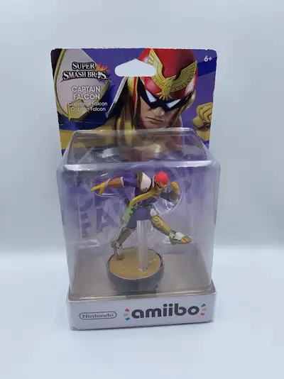 Nintendo Amiibo Super Smash Bros Captain Falcon, View more