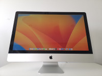Mac OS Ventura installed iMac 27" Late 2009 - $450