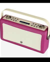 Hepburn Mk II FM Radio and Bluetooth Speaker - Purple
