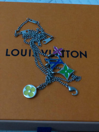 Louis Vuitton rainbow necklace OG
