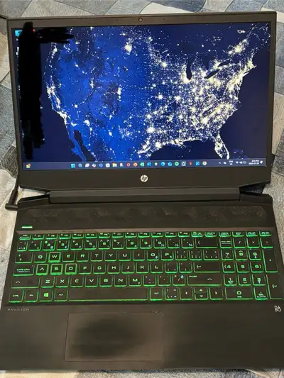 HP pavillion Laptop Windows 11 Processor: Ryzen 5 3550 2.1GHz Ram: 8gbs Graphics card: Nvidia GTX 10...