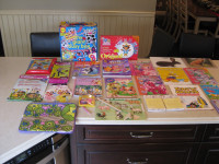 Kid's Book, Puzzle and Craft Lot -Everything in the pictures $10